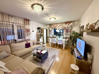 Gepflegte 3-Zimmer-Wohnung mit Aufzug, Balkon & moderner Einbauküche