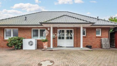 Energieeffizienter Bungalow in Grömitz mit PV-Anlage und Wintergarten in Strandnähe