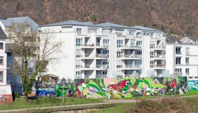 Wohnen mit tollem Moselblick-Attraktive Penthousewohnung mit eigenem Aufzugsausgang an der Mosel