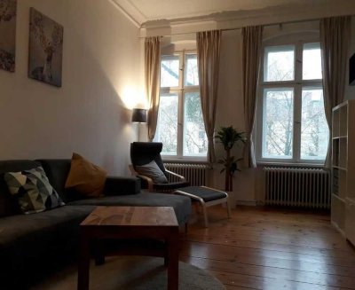 Schöne sonnige 2-Zimmerwohnung (65 qm), vollmöbliert modern und neu in Steglitz