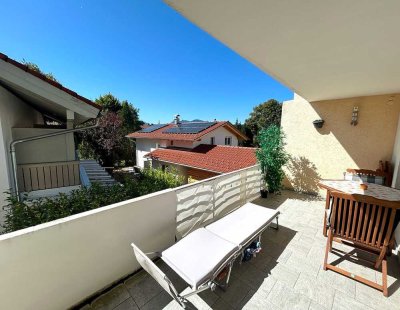 3-Zimmer-Wohnung mit großem Südbalkon in Prien am Chiemsee!