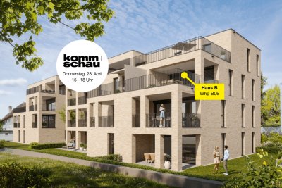 3-Zimmer-Terrassenwohnung in Stadtnähe | B06