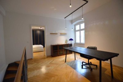 Voll ausgestattete Maisonette-Wohnung nahe Oranienburger Straße