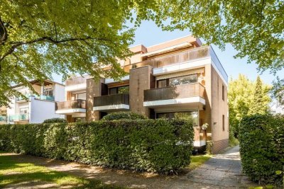 Helle 2-Zimmer Wohnung im Hochparterre mit 75 m², Balkon, Gartenanteil und TG-Stellplatzoption