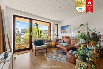 Lichtdurchflutete 2 Zimmer Wohnung mit Loggia mitten in Bayenthal