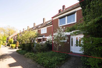 Arsten-Großzügiges Reihenmittelhaus mit 5 Zimmern, Garten und Garage