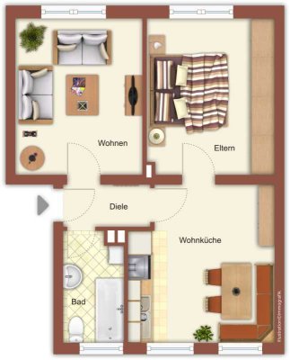 Demnächst frei! 2-Zimmer-Wohnung in Mönchengladbach Mülfort
