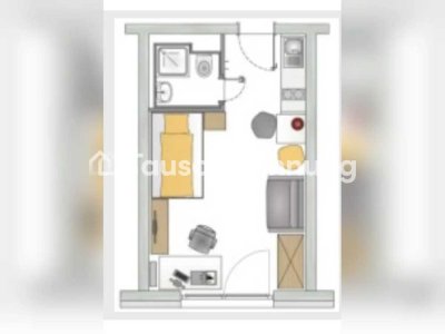 Tauschwohnung: 1-Zimmer-Wohnung in Neu-Ulm für Flat in Köln gesucht