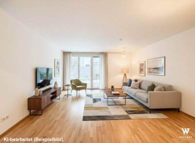 Tolle 3-Zimmer Gartenwohnung in Top Zustand mit Terrasse &amp; Garage | separate Küche