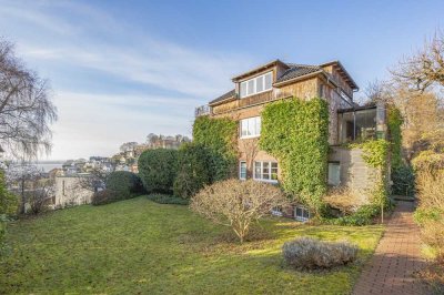 Wohnen über der Elbe – Maisonette mit traumhaftem Panorama