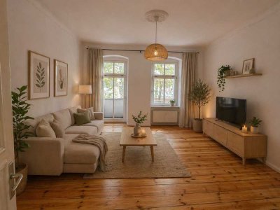 Provisonsfrei: 3-Zimmer Wohnung mit Balkon im griechischen Kiez
