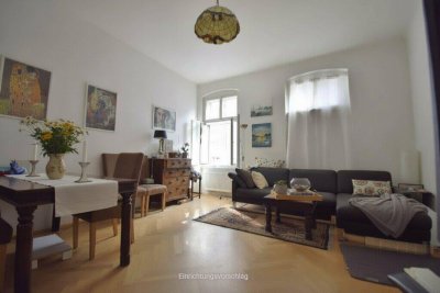 Schöne Altbau-3-Zimmer-Wohnung mit Balkon