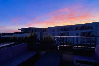 Exklusive 4-Zimmer Penthouse-Wohnung mit Dachterrasse in Heidelberg-Bahnstadt