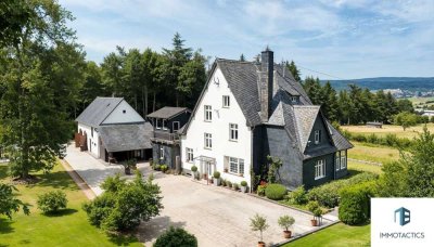 Historisches Anwesen mit modernem Wohnkomfort und unvergleichlicher Alleinlage im Hunsrück