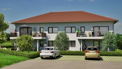 Mietangebot in Burgkirchen-Holzen: Traumhafte 5-Zi. Neubauwohnung mit viel Platz für die Familie