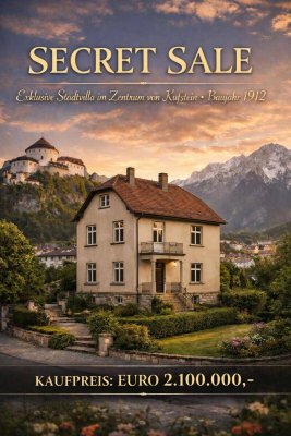 Secret Sale! Wohnfreude in der schönen Stadtvilla für Liebhaber mit 3-4 Wohnungen