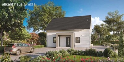 Modernes & malerfertiges KFW40-Traumhaus nach Ihren Wünschen projektiertes in ruhiger Wohngegend