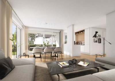 Moderne  2 Zi.-Erdgeschosswohnung mit Förderung