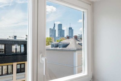 Skylineblick, 2011 Kernsaniert, DG-Loft-Wohnung in TOP-Lage Nordend-West