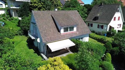 Gepflegtes Einfamilienhaus mit großzügigem Grundstück in idyllischer Stadtrandlage von Lindau!