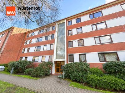 Bremen Vahr - Gut geschnittene 2-Zimmer-Wohnung mit separater Küche und Abstellraum