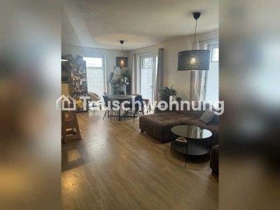 Tauschwohnung: [LANDESEIGENE] Wunderschöne Neubauwohnung mit Garten