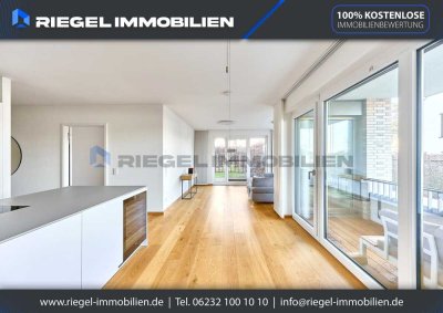 Sie hier? Wir auch! Exklusive Wohnung am Rhein mit 148m² Traumterrasse und großem Gartenparadies