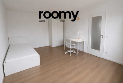 roomy Mannheim I Modernes WG-Zimmer direkt an der DHBW Mannheim