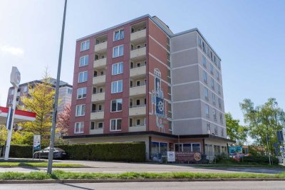 Komplett neu Renovierte 1-Zimmer Wohnung in Zentrumslage nähe Forum mit Balkon