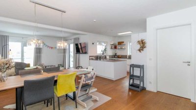 Modernes Penthouse mit Panorama-Dachterrasse in Petersberg
