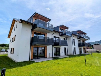 Ortszentrum Hallwang - großzügige 2 Zimmer Erstbezugs-Wohnung mit Balkon!