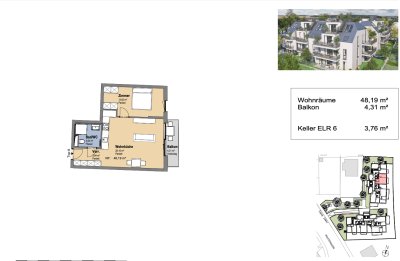 Neues Wohnbauprojekt nähe Schwarzlackenau &amp; Donauinsel I Tiefgarage &amp; effiziente Wärmetechnik I Fußbodenheizung &amp; Kühlung (copy)