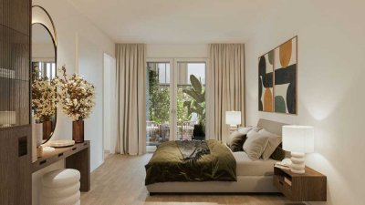 Erstbezug mit Ost-Loggia – sonnige 2-Zimmer-Wohnung ab August 2026