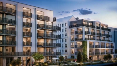Großzügige 3-Zimmer-Wohnung mit Balkon im Mayquartier