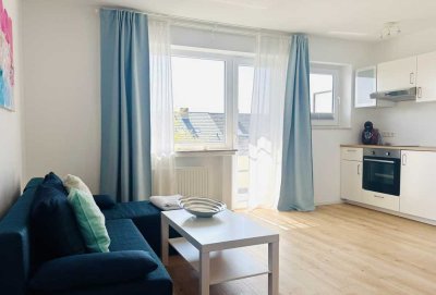 Modernes Apartment mit Südbalkon und Einbauküche | Nähe Düsseldorf und Köln