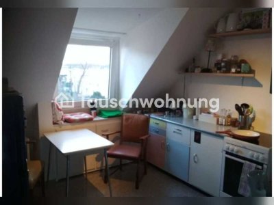 Tauschwohnung: Gemütliche Dachgeschosswohnungen gegen Wohnung mit Balkon