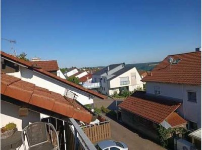 Über den Dächern von Künzelsau - 2-Zimmer-DG Wohnung mit Ausblick