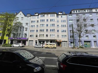 Einzimmer-Wohnung in Düsseldorf- Bilk mit Balkon