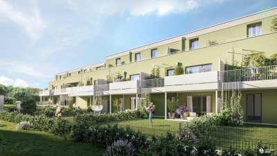 PROVISIONSFREI! Ideal geschnittene 3-Zimmer-Wohlfühlwohnung mit Garten | Nord-West-Ausrichtung