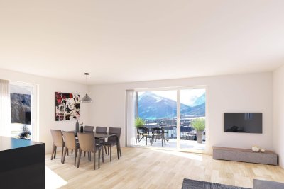 Große Dachgeschosswohnung mit herrlicher Aussicht