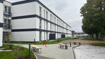 Erstbezug! Möbliertes 1-Zimmer Appartment mit Terrasse & Grünfläche - nah am Universitätsklinikum