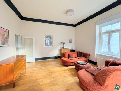 Citynah &amp; entspannt wohnen – 2-Zimmer-Altbau mit Wohlfühlfaktor