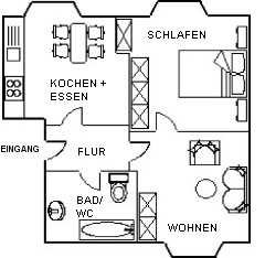 Gemütliche 2-Zimmer-Dachgeschosswohnung