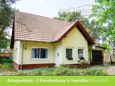 Zweifamilienhaus in Seenähe mit 680 m² Grundstück