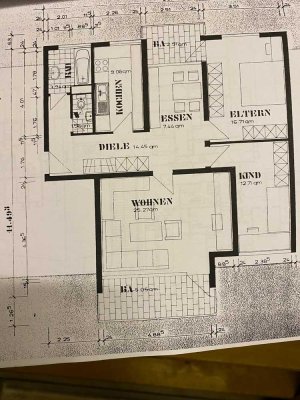 3 Zimmer Wohnung mit Balkon in Heilbronn-Sontheim