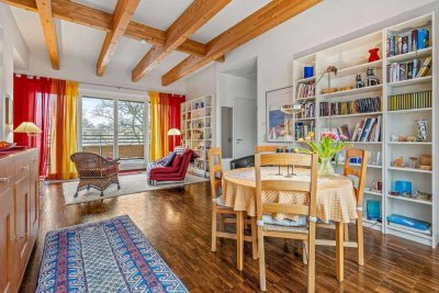 RESERVIERT „Neubau"-Dachetage im Parkviertel Dahlem – 3 Zimmer, Stellplatz, grosse Terrasse