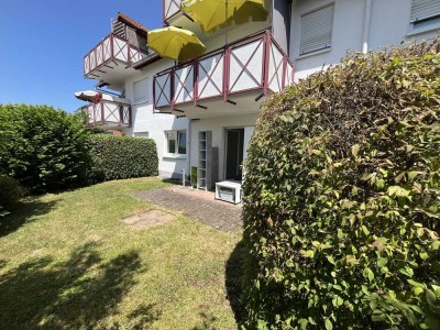 Exklusive, gepflegte 2-Zimmer-EG-Wohnung mit Balkon in Hasselroth