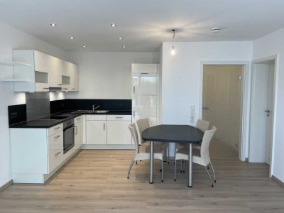 Helle, moderne 2-Zi. EG-Whg. mit Terrasse in Meersburg-Daisendorf – teilmöbliert