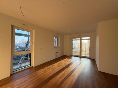 2-Zi-Neubauwohnung | Loftbäder & Designküche | Elektronische Schlüssel | E-Ladestation