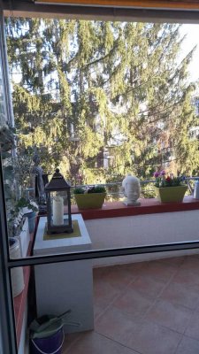 Ruhige 3-ZKB-Wohnung im Musikantenviertel LU-Süd mit sehr großem Balkon und Blick ins Grüne